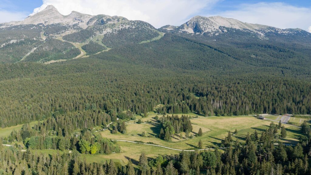 Corrençon-en-Vercors en été, destination de moyenne montagne