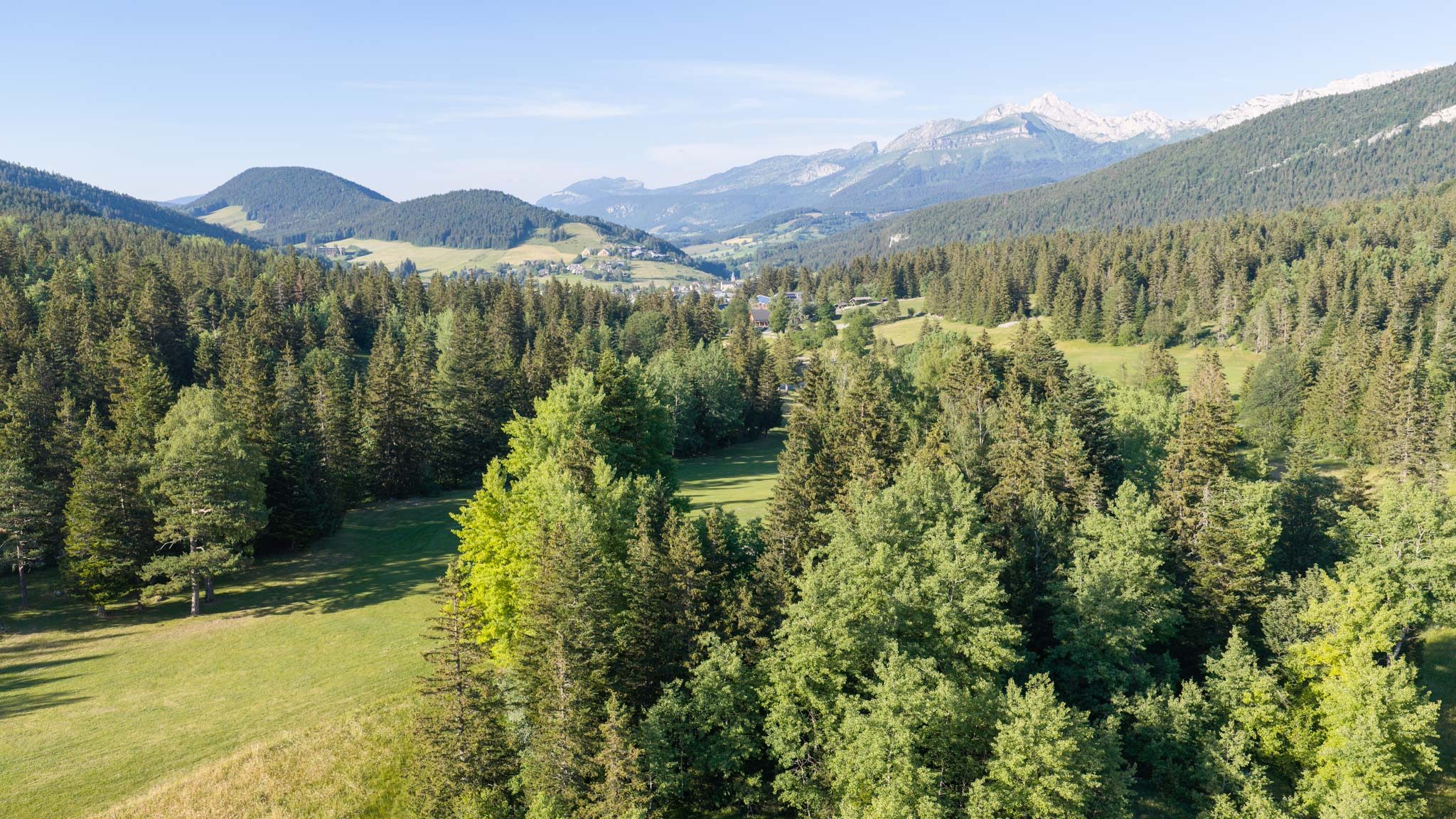 Corrençon-en-Vercors en été, destination de moyenne montagne